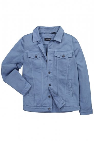 Men+ 446 Džinsa jaka ar krūšu kabatām Džinsa zils - Jakas & Lietus apģērbs - Jakas - 2XL-12XL