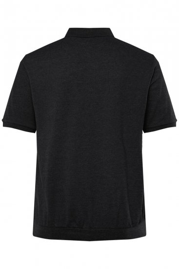 Men+ 266 Polo krekls bellyfit Melns 2 gab. iepakojums - Polo krekli - Polo krekli - 2XL-8XL