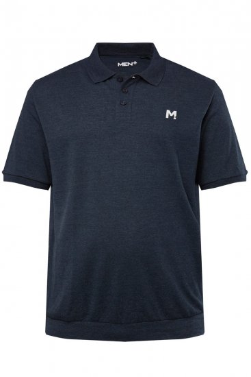 Men+ 266 Polo krekls bellyfit Tumši zils 2 gab. iepakojums - Polo krekli - Polo krekli - 2XL-8XL