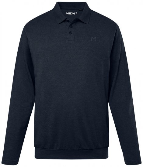 Men+ 274 Polo krekls ar garām piedurknēm bellyfit Tumši zils - Polo krekli - Polo krekli - 2XL-8XL