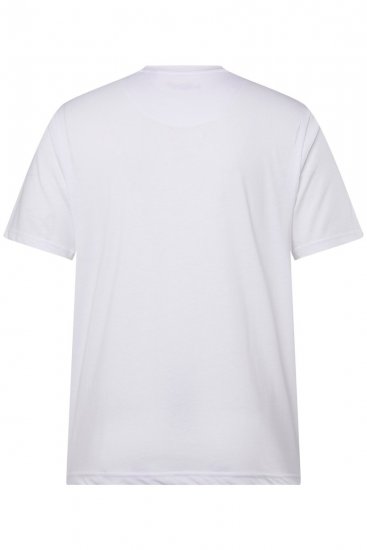 Men+ 276 T-krekls apaļu kakla izgriezumu Balts - T-krekli - T-krekli - 2XL-14XL