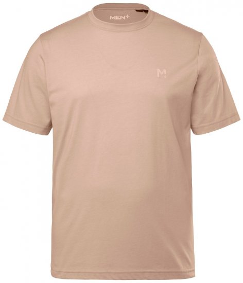 Men+ 276 T-krekls apaļu kakla izgriezumu Smilškrāsas - T-krekli - T-krekli - 2XL-14XL