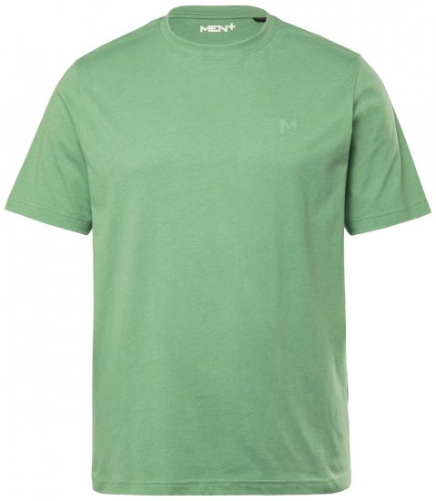 Men+ 276 T-krekls apaļu kakla izgriezumu Zaļš - T-krekli - T-krekli - 2XL-14XL