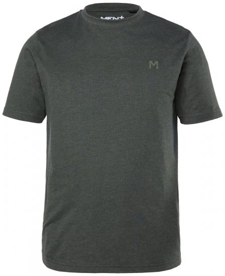 Men+ 276 T-krekls apaļu kakla izgriezumu Olīvzaļš - T-krekli - T-krekli - 2XL-14XL