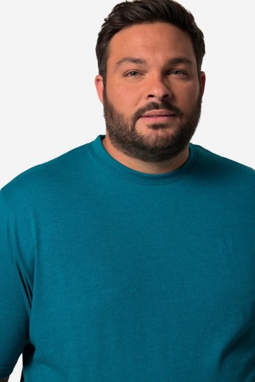 Men+ 276 T-krekls apaļu kakla izgriezumu Pelēkzils - T-krekli - T-krekli - 2XL-14XL