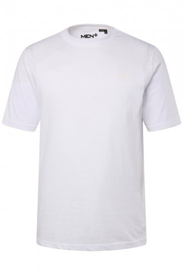 Men+ 285 T-krekls apaļu kakla izgriezumu Balts 2 gab. iepakojums - T-krekli - T-krekli - 2XL-14XL