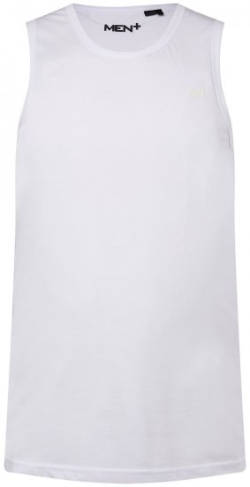 Men+ 303 Bezpiedurkņu krekls Balts - T-krekli - T-krekli - 2XL-14XL