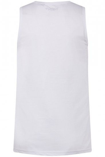 Men+ 303 Bezpiedurkņu krekls Balts - T-krekli - T-krekli - 2XL-14XL