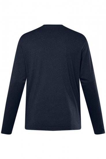 Men+ 307 T-krekls ar garām piedurknēm Tumši zils - T-krekli - T-krekli - 2XL-14XL
