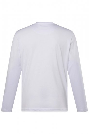 Men+ 307 T-krekls ar garām piedurknēm Balts - T-krekli - T-krekli - 2XL-14XL