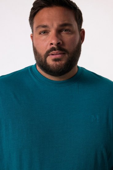 Men+ 307 T-krekls ar garām piedurknēm Pelēkzils - T-krekli - T-krekli - 2XL-14XL