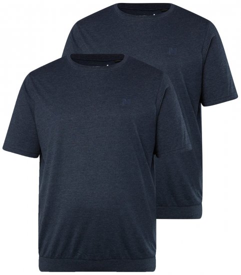 Men+ 311 T-krekls bellyfit Tumši zils 2 gab. iepakojums - T-krekli - T-krekli - 2XL-14XL