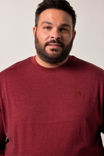 Men+ 313 T-krekls ar garām piedurknēm bellyfit Vara brūns - T-krekli - T-krekli - 2XL-14XL