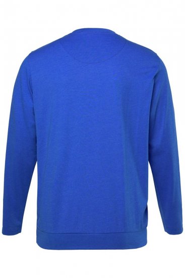 Men+ 313 T-krekls ar garām piedurknēm bellyfit Kobaltzils - T-krekli - T-krekli - 2XL-14XL