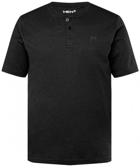Men+ 365 Henley krekls Melns - T-krekli - T-krekli - 2XL-14XL