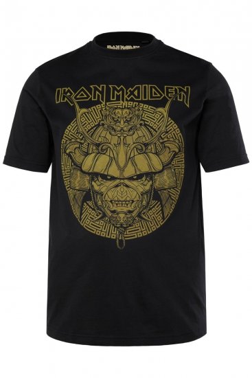 JP1880 Iron Maiden Samurai Eddie T-Shirt Black - T-krekli - T-krekli - 2XL-14XL
