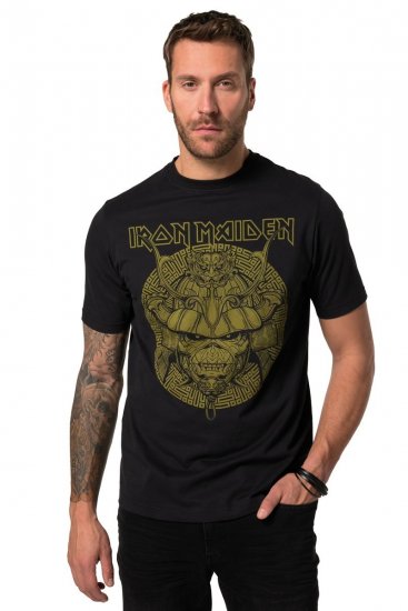 JP1880 Iron Maiden Samurai Eddie T-Shirt Black - T-krekli - T-krekli - 2XL-14XL