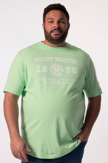Men+ 424 T-krekls Trout Trophy Piparmētru zaļš - T-krekli - T-krekli - 2XL-14XL