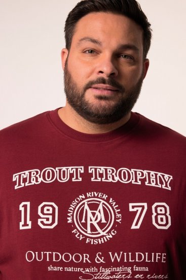 Men+ 424 T-krekls Trout Trophy Vara brūns - T-krekli - T-krekli - 2XL-14XL