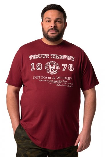 Men+ 424 T-krekls Trout Trophy Vara brūns - T-krekli - T-krekli - 2XL-14XL