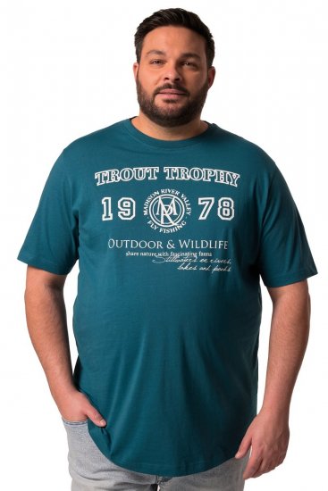 Men+ 424 T-krekls Trout Trophy Lagūnas zaļš - T-krekli - T-krekli - 2XL-14XL