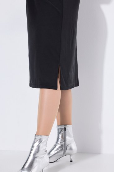 Ulla Popken 836514 Midi kleita ar 3/4 piedurknēm Melns - Midi kleitas - Midi kleitas lielajos izmēros