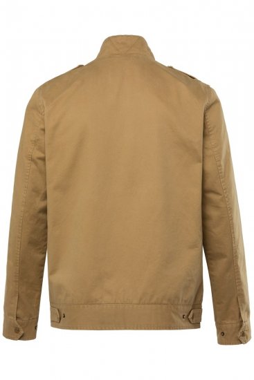 Men+ 641 Kokvilnas jaka ar stāvapkakli Kamieļkrāsa - Jakas & Lietus apģērbs - Jakas - 2XL-12XL