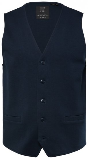 JP1880 New York Flexnamic Džersija veste Tumši zils - Uzvalki un žaketes - Liela izmēra uzvalki un bleizeri