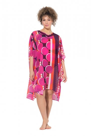 Ulla Popken 836864 Kleita Rozā - Kaftāni - 