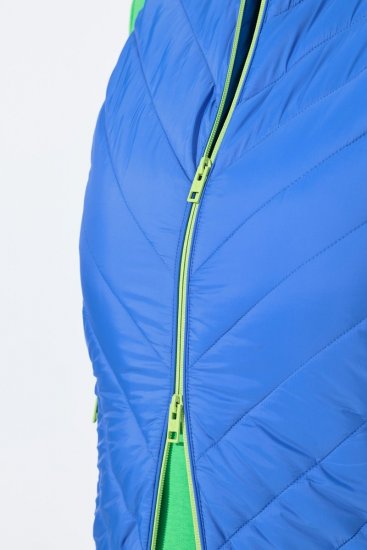 Ulla Popken 837409 Stepēta HYPRAR veste Zils - Vestes - 