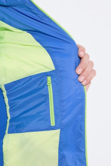 Ulla Popken 837409 Stepēta HYPRAR veste Zils - Vestes - 
