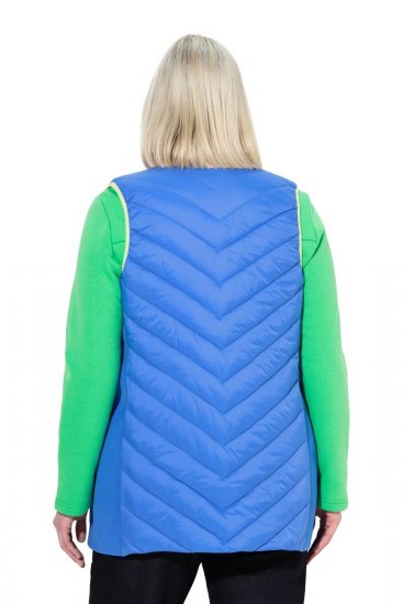 Ulla Popken 837409 Stepēta HYPRAR veste Zils - Vestes - 