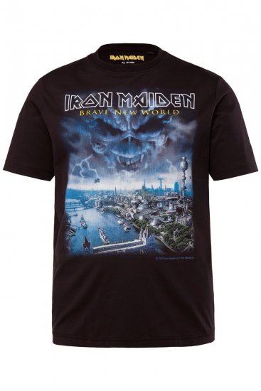 JP1880 Iron Maiden Brave New World T-Shirt Black - T-krekli - T-krekli - 2XL-14XL