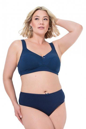 Ulla Popken 838637 Stringi 3 gab. Tumši zils - Biksītes - 