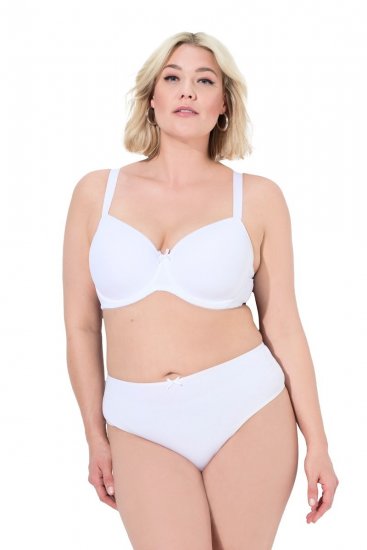 Ulla Popken 838637 Stringi 3 gab. Balts - Biksītes - 