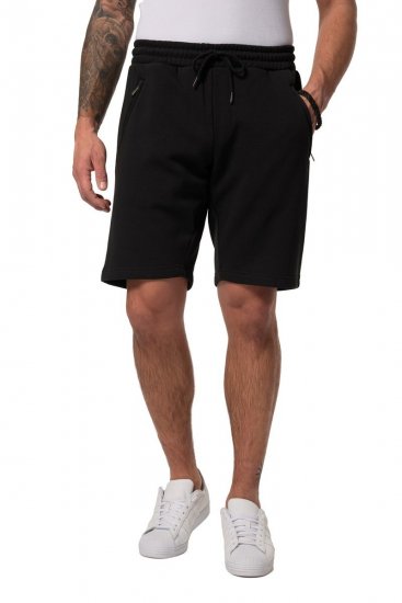 JP1880 Bermuda Sweatshorts Stomach Fit Black - Sporta bikses un šorti - Sporta bikses un Sporta šorti - 2XL-12XL