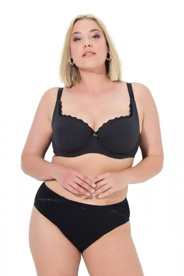 Ulla Popken 839167 Biksītes ar mežģīnēm 4 gab. Daudzkrāsains - Biksītes - 