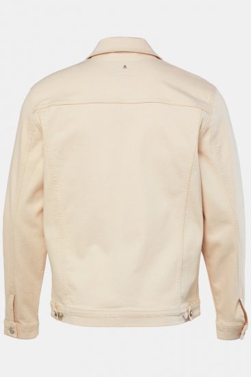 JP1880 839551 Džinsa jaka no bioloģiskās kokvilnas Gaiši bēšs - Jakas & Lietus apģērbs - Jakas - 2XL-12XL