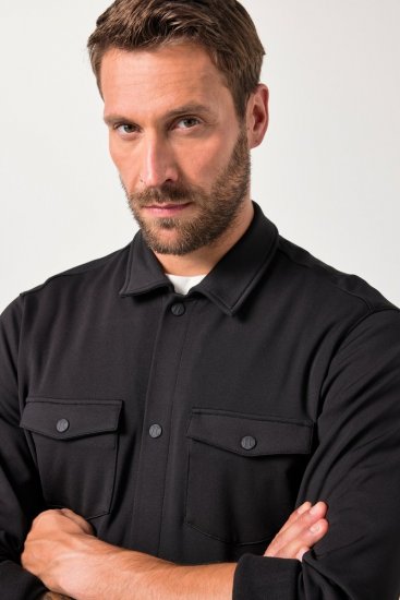 JAY-PI FLEXNAMIC® Sweat-Overshirt Black - Jakas & Lietus apģērbs - Jakas - 2XL-12XL