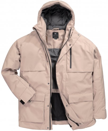 Jay-Pi Jacket Technical Waterproof Windproof Dusty Pink - Jakas & Lietus apģērbs - Jakas - 2XL-12XL