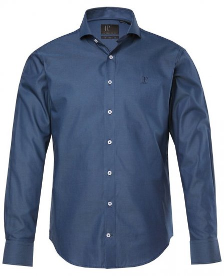 JP1880 Business Shirt Long Sleeve Blue - Krekli - Krekli - 2XL-8XL