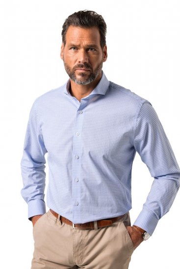 JP1880 Business Shirt Long Sleeve Ice Blue - Krekli - Krekli - 2XL-8XL