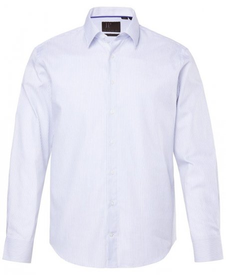 JP1880 Business Shirt Long Sleeve Striped Snow White - Krekli - Krekli - 2XL-8XL
