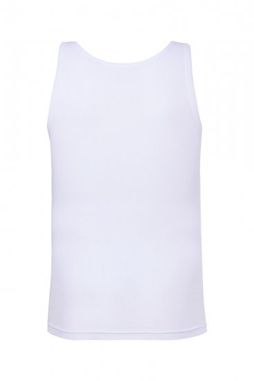 Men+ 620 Rievots bezpiedurkņu krekls Balts - T-krekli - T-krekli - 2XL-14XL