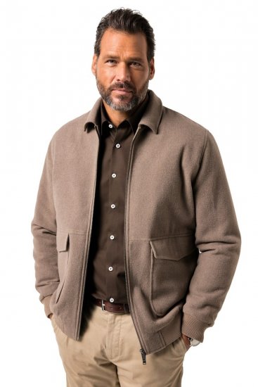 JP1880 Blouson Jacket Lightweight and Warm Brown - Jakas & Lietus apģērbs - Jakas - 2XL-12XL