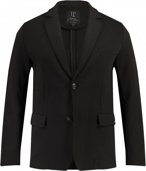 JP1880 Manhattan Flexnamic Business Jersey Suit Black - Uzvalki un žaketes - Liela izmēra uzvalki un bleizeri