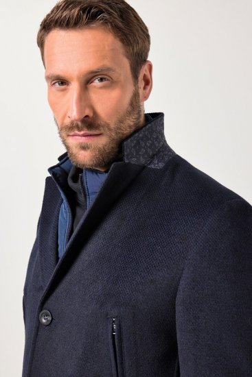 JP1880 Coat Flexnamic With Removable Insert Navy - Jakas & Lietus apģērbs - Jakas - 2XL-12XL