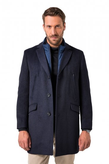 JP1880 Coat Flexnamic With Removable Insert Navy - Jakas & Lietus apģērbs - Jakas - 2XL-12XL