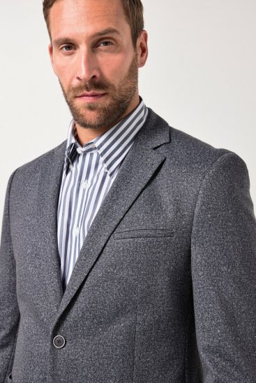 JP1880 Jacket Business Donegal Graphite Grey - Jakas & Lietus apģērbs - Jakas - 2XL-12XL