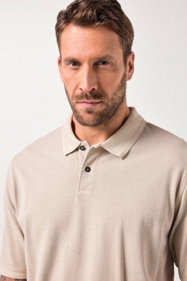 JP1880 Polo Shirt Short Sleeve Pique Dark Dusty Pink - Polo krekli - Polo krekli - 2XL-8XL